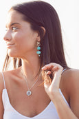 Amazonite Drop Earrings