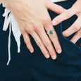 Apatite Twig Ring