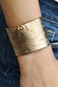 Golden Birch Handmade Cuff