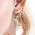 Handmade Blooming Leaf Earrings