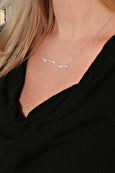 Lovely Budding Branch Handmade Necklace