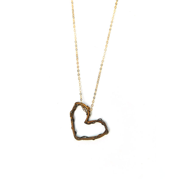 Open Heart Necklace