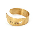 Personalized Love Birch Cuff