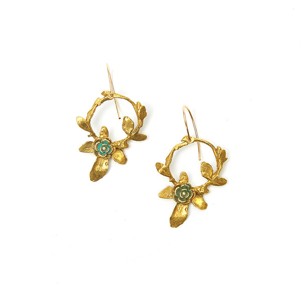 Wreath Earrings