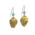Golden Leaf Earrings