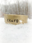 Personalized Love Birch Cuff