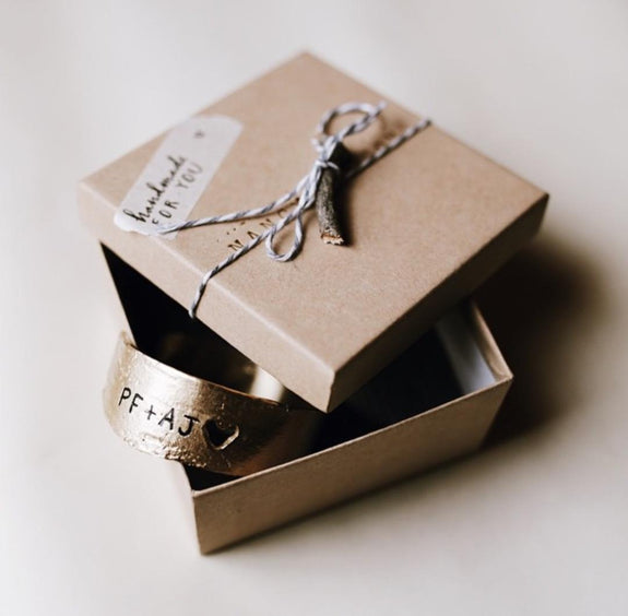 Personalized Love Birch Cuff