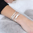Sterling Silver Thin Budding Branch Bracelet