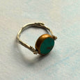 Turquoise Twig Ring