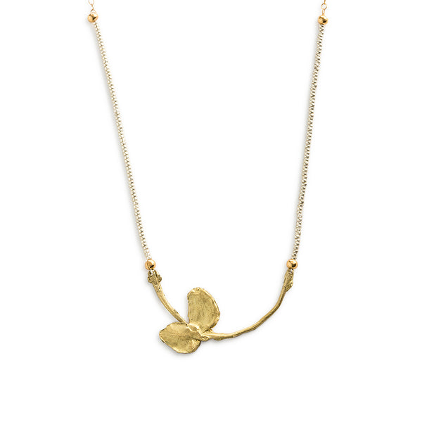 Golden Flora Necklace